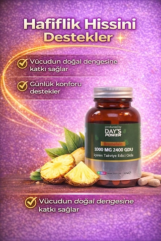 Day's Power Bromelain 30 Tablet