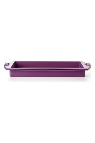 Tupperware 1.5 Litre Mor Silikon Dikdörtgen Pişirme Kalıbı - Esne