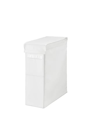 Ikea Skubb Çamaşır Sepeti, Beyaz, 80 Lt