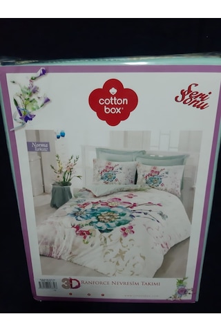 Cottonbox Ranforce % 100 Pamuk 3D Nevresim Takımı