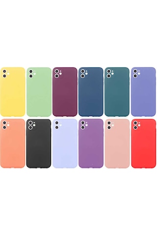 Apple Uyumlu iPhone 11 Kılıf Zore Mara Kapak Pembe