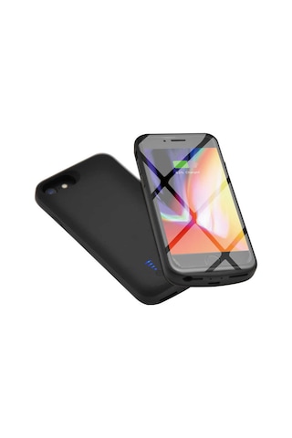 Apple Uyumlu iPhone 6 6S Kılıf Şarjlı Standlı Harici Batarya 5000 Mah