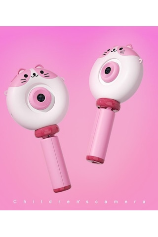 Torima S8 Taşınabilir 1080p Dijital Video Kayıt Fotoğraf Çocuk Kamerası 2.0 Inç Ips Ekran Pembe
