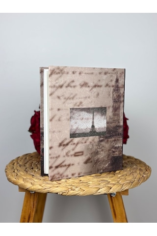 Ayrex Rabsev Fotoğraf Albümü 10x15cm 200 Fotoğraf Kapasiteli Renkli Sevgi Desenli Anı Albümü