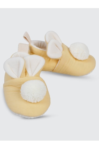 Civil Baby Kız Bebek Patik 17-19 Numara Sarı Sarı