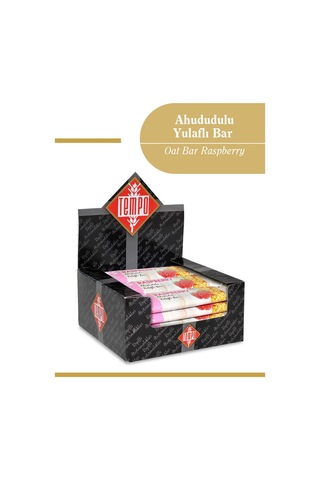Ahududulu Yulaflı Bar 40 G X 12 Adet