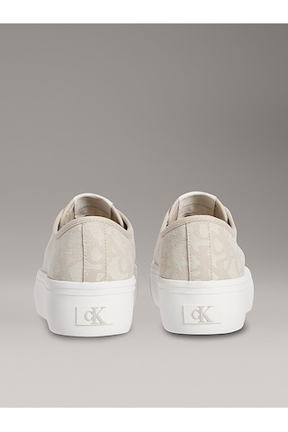 Calvin Klein Jeans Kadın Sneaker Yw0yw019650ga Bej