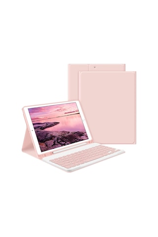 Samsung Galaxy Uyumlu Tab S10 Fe+ Plus 13.1inç Kılıf Kablosuz Klavyeli Case Mobax Türkçe X620 X626 Kapaklı Kılıf