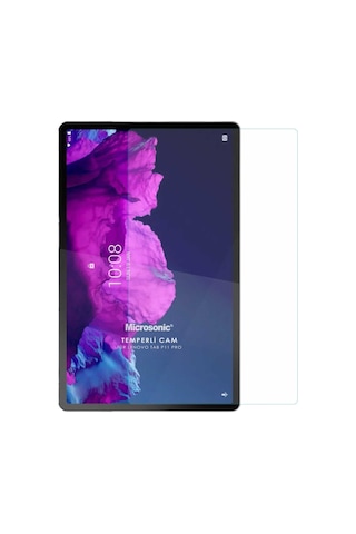 Microsonic Lenovo Uyumlu Tab P11 Pro TB-J706F Tempered Glass Cam Ekran Koruyucu