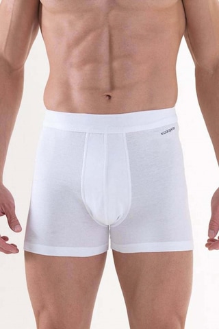 Blackspade 9623 %100 Pamuk Erkek Rahat Kesim Büyük Beden Boxer Beyaz