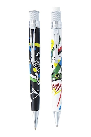 Retro 51 The Met Kandinsky Roller Kalem-mekanik Kurşun Kalem 1.15 Mm Seti Mrs-2123 Çok Renkli