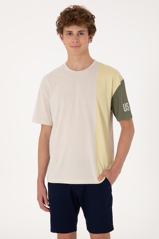 U.S. Polo Assn. Erkek Comfort Fit Bisiklet Yaka Taş Tişört 50306896-VR049