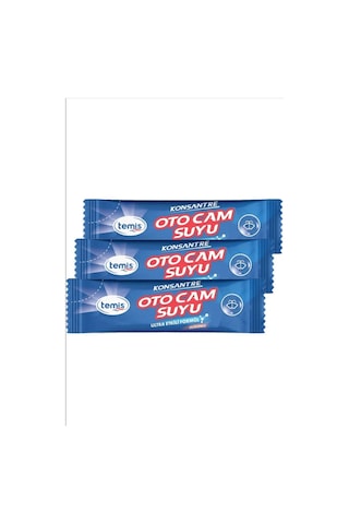 Silikonlu Oto Cam Temizleyici 3 Adet 12 Lt