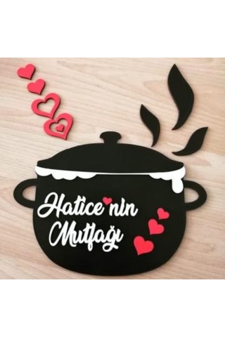 Mutfak Süsü Tencere Kişiye Özel