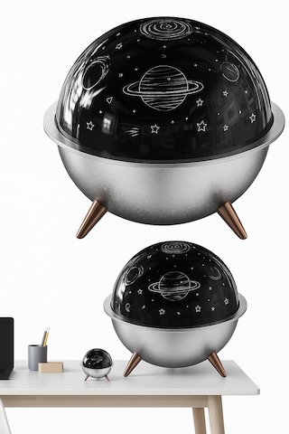 Mini Projeksiyon Lambası Hava Nemlendirici 260 Ml Ultrasonik