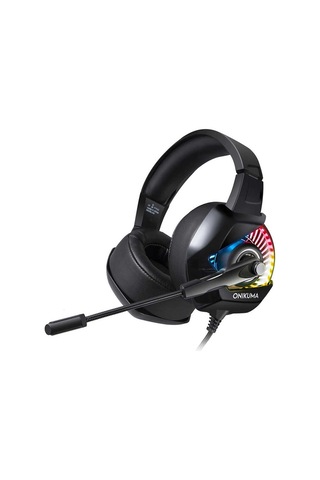 Canpay​ Onikuma K6 RGB 3.5MM Kablolu Kulak Üstü Oyuncu Kulaklığı