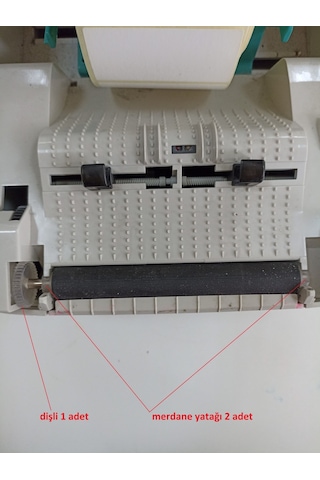 ZEBRA TLP 2844 ZEBRA GC420T YAZICI DİŞLİ ve merdane yatakları