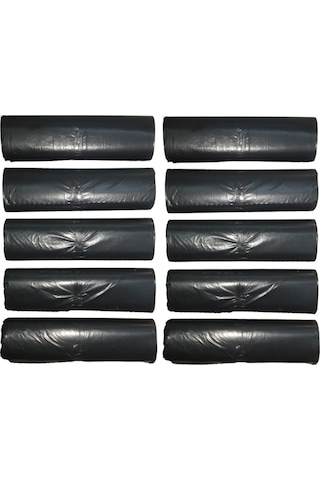 J-250 Jumbo Boy Çöp Poşeti 80x110Cm 90Lt 10lu Rulo 10 Paket Siyah J-250 Jumbo Boy Çöp Poşeti 80x110Cm 90Lt 10lu Rulo 10 Paket Siyah