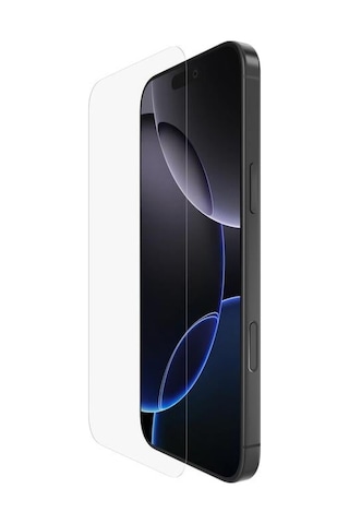 Belkin Ova160hq Screenforce Temperedglass İphone 16 Pro Max Uyumlu Kolay Hizalama Tepsili Antimikrobiyal Ekran Koruyucu