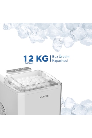 Kumtel  HIM 02 Taşınabilir Otomatik Buz Makinesi