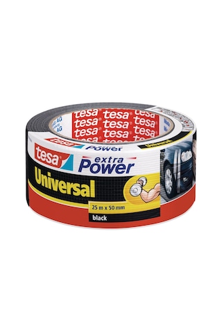 Duct Tamir Bandı, Extra Power Universal, Siyah, 25m X 50mm