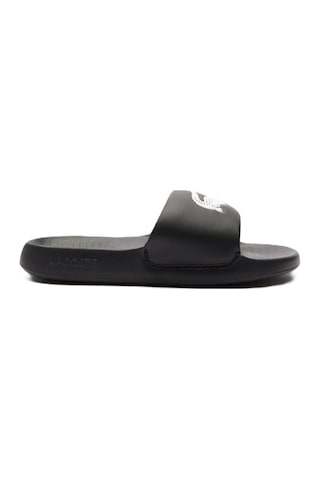 Lacoste Serve Slide 1.0 Unisex Terlik Siyah Siyah