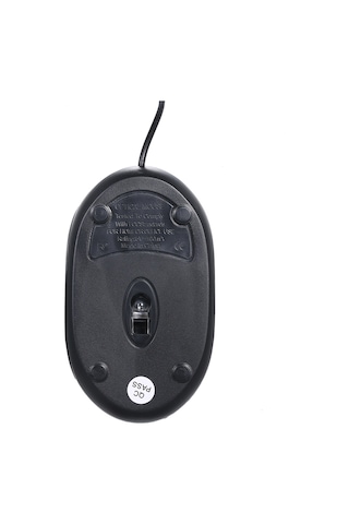 Reedark Usb Kablolu Ofis Fare - 800 Dpı, Sol/sağ El Uyumlu, Kompakt Tasarım, 3 Tuşlu, Plug & Play Optik