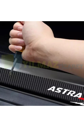 Opel Astra J Karbon Kapı Eşiği Koruma Oto Sticker 4 Parça
