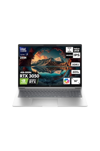 HP Probook 4 G11 Aı D36KMETHMF4 Ultra 7-255H 48 GB 1 TB SSD 4 GB RTX3050 14" Dos Dizüstü Bilgisayar