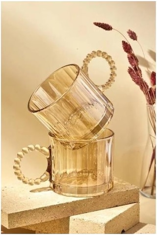 Perotti 15863 Ringo Line 2'li Kupa 325 Ml Amber