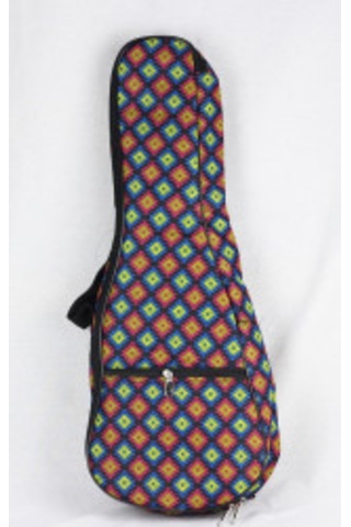 Puka Ub-H601-21 Renkl Soprano Boy Ukulele için Gig Bag Çanta