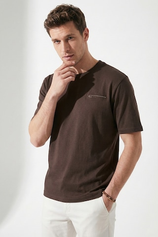 Buratti Erkek T Shirt 5904095 Açık Kahve Açık Kahve