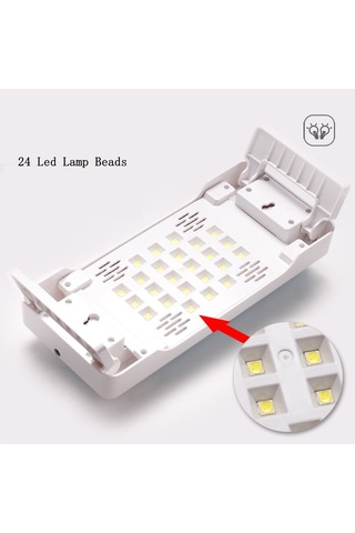 Profesyonel Uv/led Tırnak Kurutucu Ve El Yastıklı Manikür Lambası