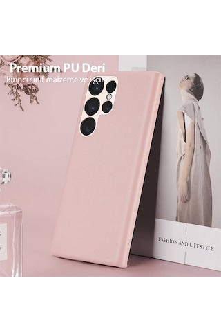 Dux Ducis Samsung Galaxy Uyumlu S23 Ultra Grit Series Pu Premium Kılıf