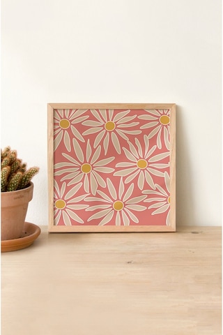 Ahşap Çerçeveli Mdf Kare Tek Tablo Kendi Tablo Setinizi Oluşturacağınız Liste Tx1014 23 X 23