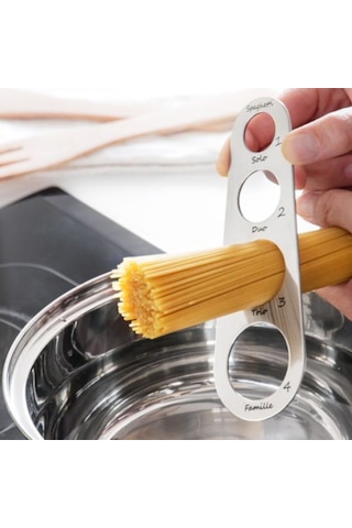 Excellent Houseware Çelik Spagetti Porsiyon Ölçü Aparatı Metal