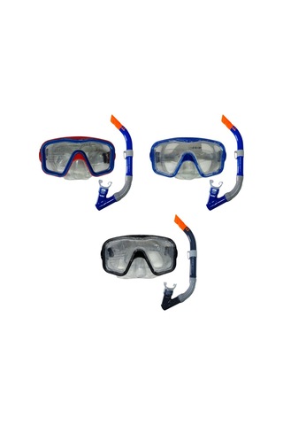 Maske Şnorkel Safari Dalış Seti Tepered Cam - 2186a/113csb Lisinya Diğer