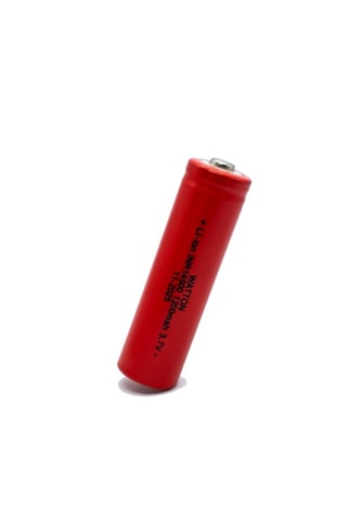 Watton Wt-14500 1200mah 3.7v Li-ion Şarj Edilebilir Pil - Kırmızı