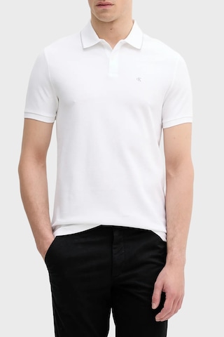 Calvin Klein Erkek Polo Lv04lc239g Yaf Beyaz