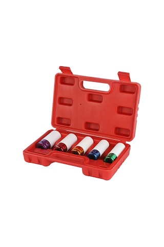 Sones In 1 15/17/19/21/22mm Lokma Seti Lastik Değiştirme Anahtarı Kafası Tekerlek Koruma Kılıfı