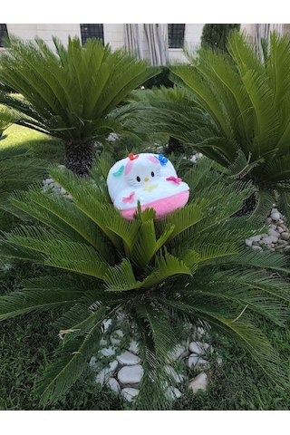 40 Cm Buket Çiçek Şeklinde Hello Kitty Stitch Stiç Peluş Oyuncak Hediye Pembe