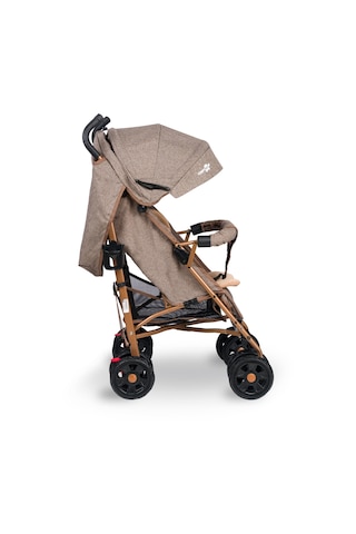 Comfymax Tam Yatar Baston Bebek Arabası – Wood Brown