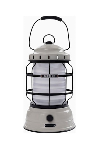 Barebones Forest Lantern Vintage, Şarjlı Dekoratif Fener, Beyaz