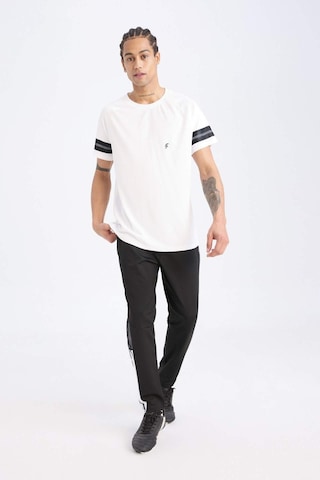 DeFactoFit Sporcu Jogger Eşofman Altı Slim Fit Dar Kesim Standart Paça Skuba Dalgıç Kumaş D0670AX24AUBK81