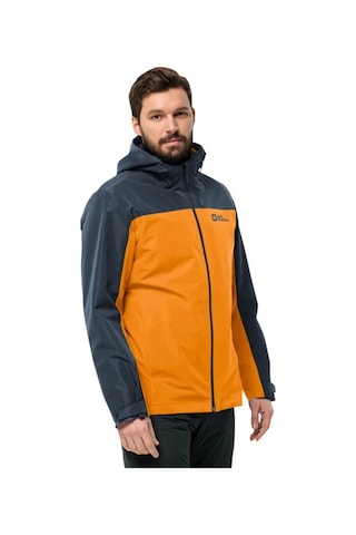 Jack Wolfskin 1115311-m0043 Taubenberg 3ın1 M Erkek Oudoor Mont Renkli Çok Renkli