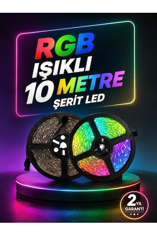 Smart Şerit Led Kumandalı Usb Enerjili Suya Dayanıklı Dekoratif Aydınlatma Aklby-bsva58 Standart
