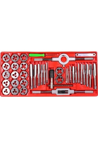 Gfb 40 Parça Klavuz Pafta Seti Takımı M3-m12