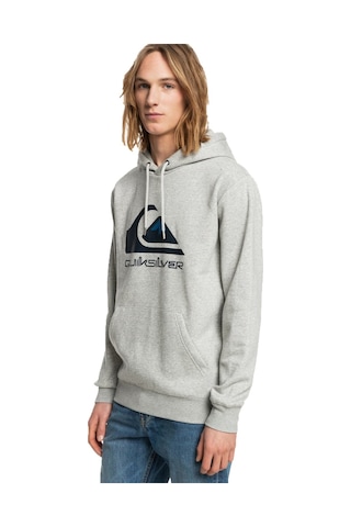 Quiksilver Big Logo Hoodie Erkek Sweatshirt Mavi XL