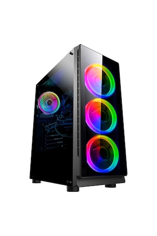 Turbox TX500 i5 3470 16 GB 256 GB SSD 1 TB HDD 4 GB RX550 27" Curved Masaüstü Oyuncu Bilgisayarıı