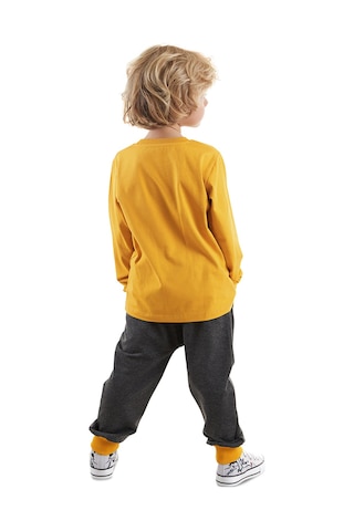Denokids Cool Dinolar Erkek Çocuk T-shirt Pantolon Takım Çok Renkli